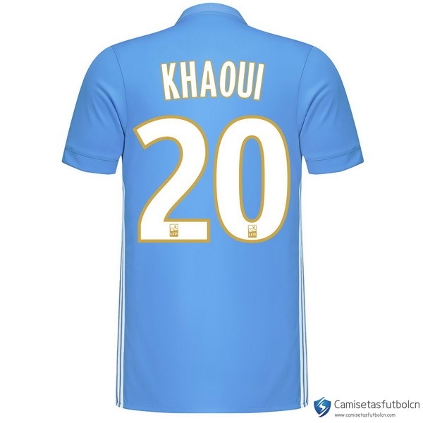 Camiseta Marsella Segunda equipo Khaoui 2017-18